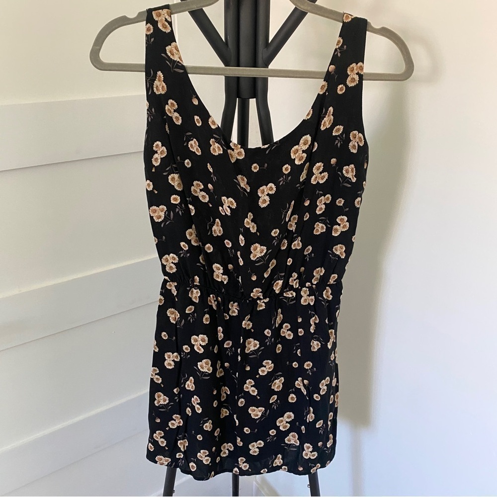 Brandy Melville Daisy Black Dress